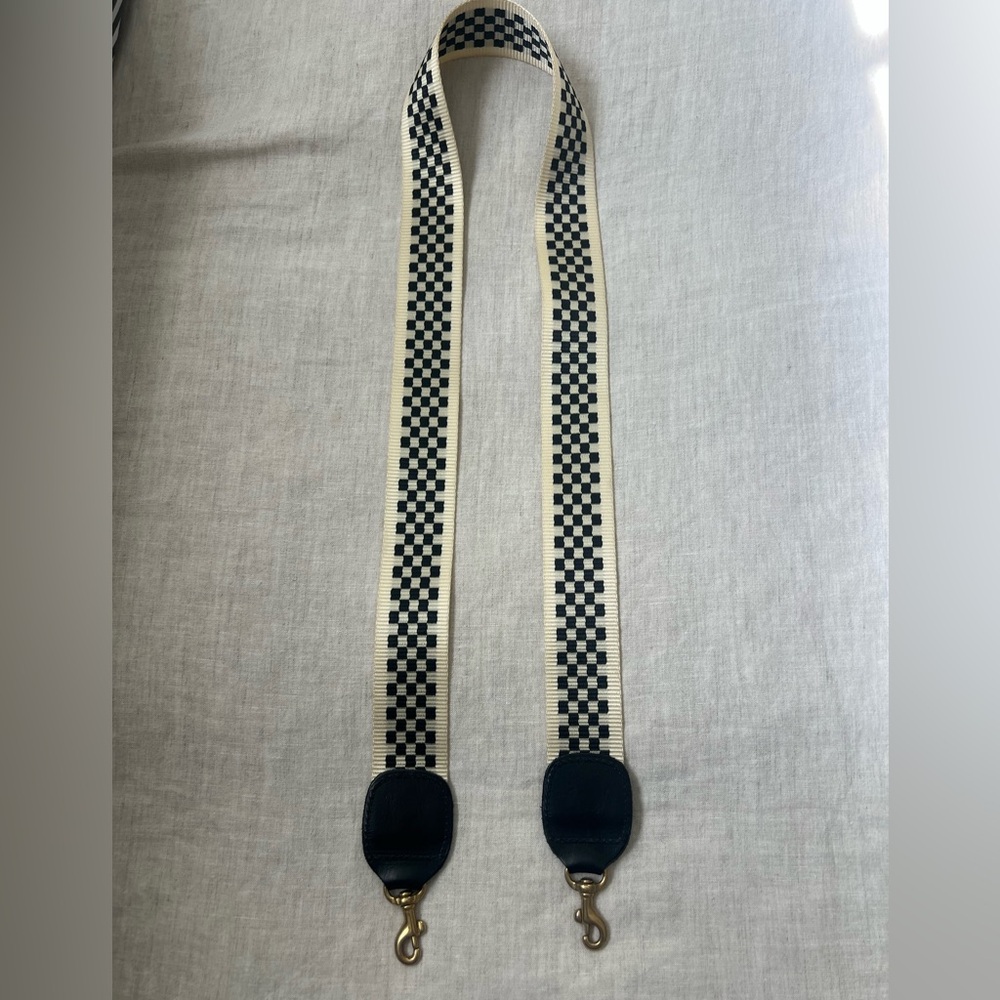 Clare V. Checkered Bag Strap